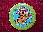 Garfield,I Live For Weekends, pinback button