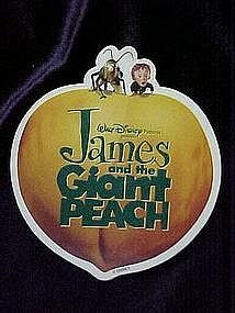 Disney's, James and the Giant Peach, pin back button