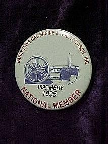 Early Days Gas Engine & tractor assn., Inc, button