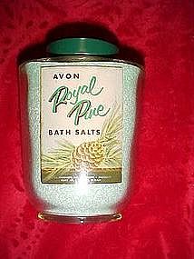 Vintage Avon Royal Pine Bath Salts