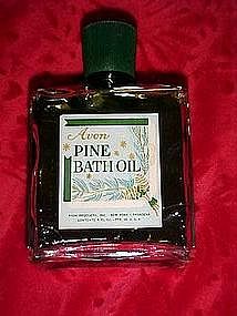 Vintage Avon Pine bath oil