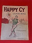 Happy Cy country dance, sheet music 1917