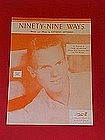 Ninety-Nine Ways by Anthony September 1957