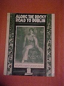 Along the rocky road to Dublin, cover Blanche Ring 1915