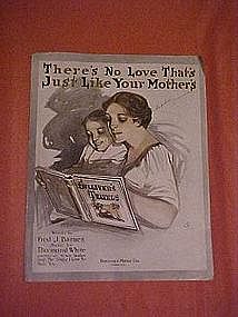There's no love that's just like your mother's, 1913