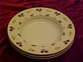 Noritake Avalon 8 1/8" rimmed soup bowls