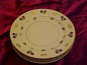 Noritake Avalon luncheon plates, 8 1/4"