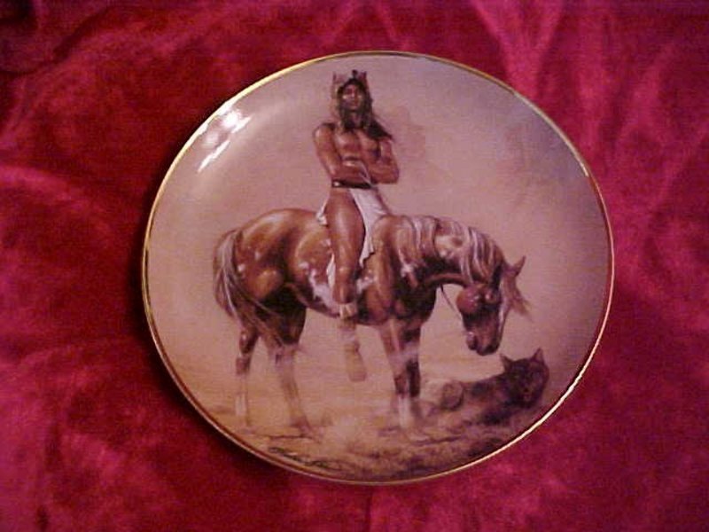 Spirit of the Desert, Hermon Adams collector plate