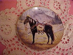 Proud Companion, a Blackfoot War Pony, by Perillo