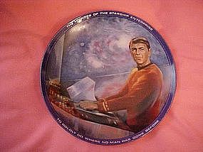 Star Trek Scotty  plate, by artist Susie Morton