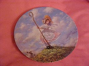 Little Bo Peep, Classic Mother Goose collector plate