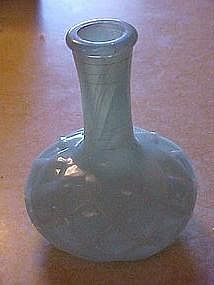 Jadite cologne bottle/ vase