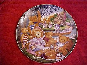 A Teddy Bear Picnic, Carol Lawson, Franklin Mint