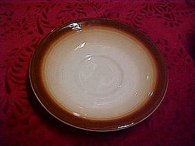 Franciscan Sierra brown saucer