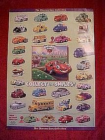 Chevron cars "Collect the smiles" collector poster,