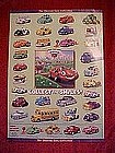 Chevron cars "Collect the smiles" collector poster,