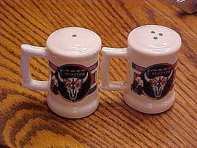 Western style salt & pepper shakers, Colorado souvenir