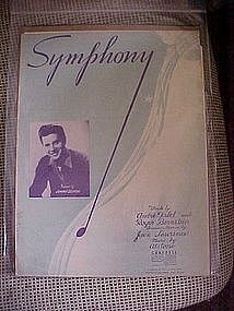 Symphony by Andre Tabet and Roger Bernstein 1955