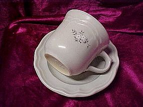 Pfaltzgraff Heirloom pattern, cup and saucer