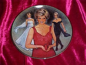 Franklin Mint, Queen of fashion, princess Diana plate