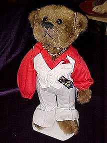 Nick,from the 70's, 20th century Brass button bear