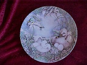 Not like the others, The Ugly Duckling series, plate