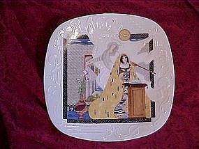 The Annunciation, collector plate by Eve Licea 1988