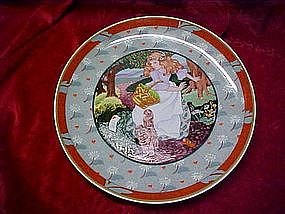 A tisket A tasket, Renee`  Faure collector plate