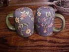 Waverly blue chintz range shakers