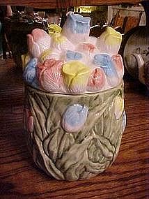 Tulips Cookie Jar