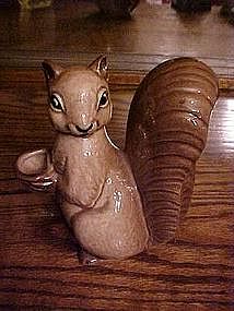 California pottery, squirrel planter