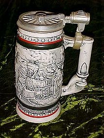 Avon train, locomotive, transportation stein 1982