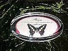 Butterfly paperweight, vintage hallmark
