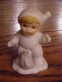 Homco Snow baby child #5501