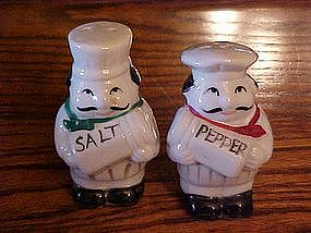 Two Chefs, salt and pepper shakers
