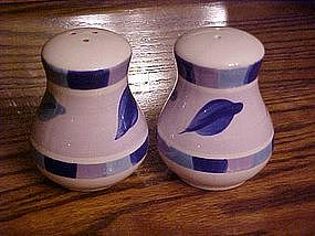 Hand painted salt and pepper shakers