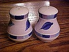 Hand painted salt and pepper shakers