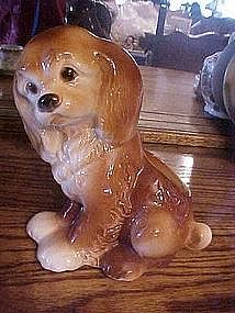 Royal Copley cocker spaniel dog planter