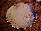 Prussia Royal Rudolstadt hand painted roses plate