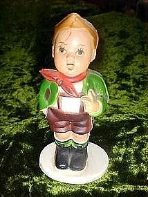 Plastic Hummel look, boy ornament, Hong Kong