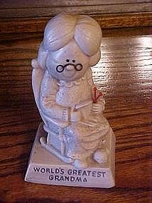 Berries Sillisculpts figure,"World's Greatest Grandma"