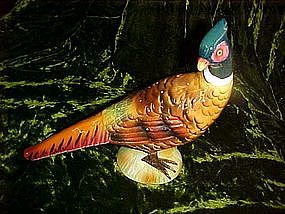 Ring neck pheasant hour'derves centerpiece