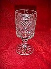 Anchor Hocking Wexford, 5 3/8" wine glass goblet