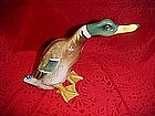 Awesome vintage mallard duck figurine