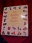 My Beanie Baby Binder, collectors inventory & info