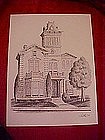 Big Victorian home, print  by Dathe 1973