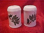 Hallmark Christmas Holly salt and pepper shakers