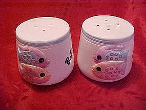 Bahamas,salt and pepper shakers, tropical fish