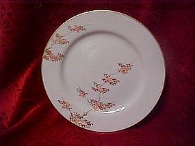 Fukagawa Arita china dinner plate, Maple patttern 505