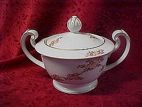 Fukagawa Arita , sugar bowl  w/lid, Maple pattern #505